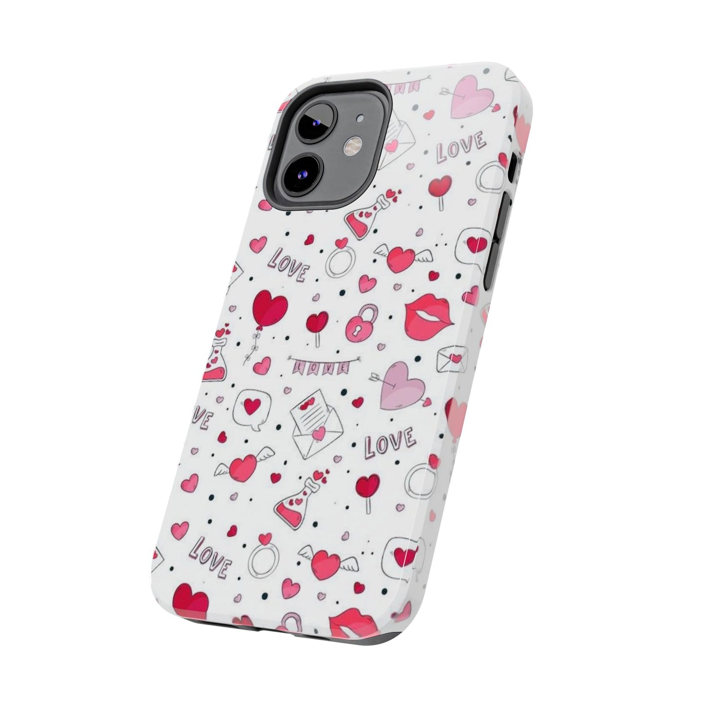 iPhone Case: Romantic Love-Inspired Icons Case