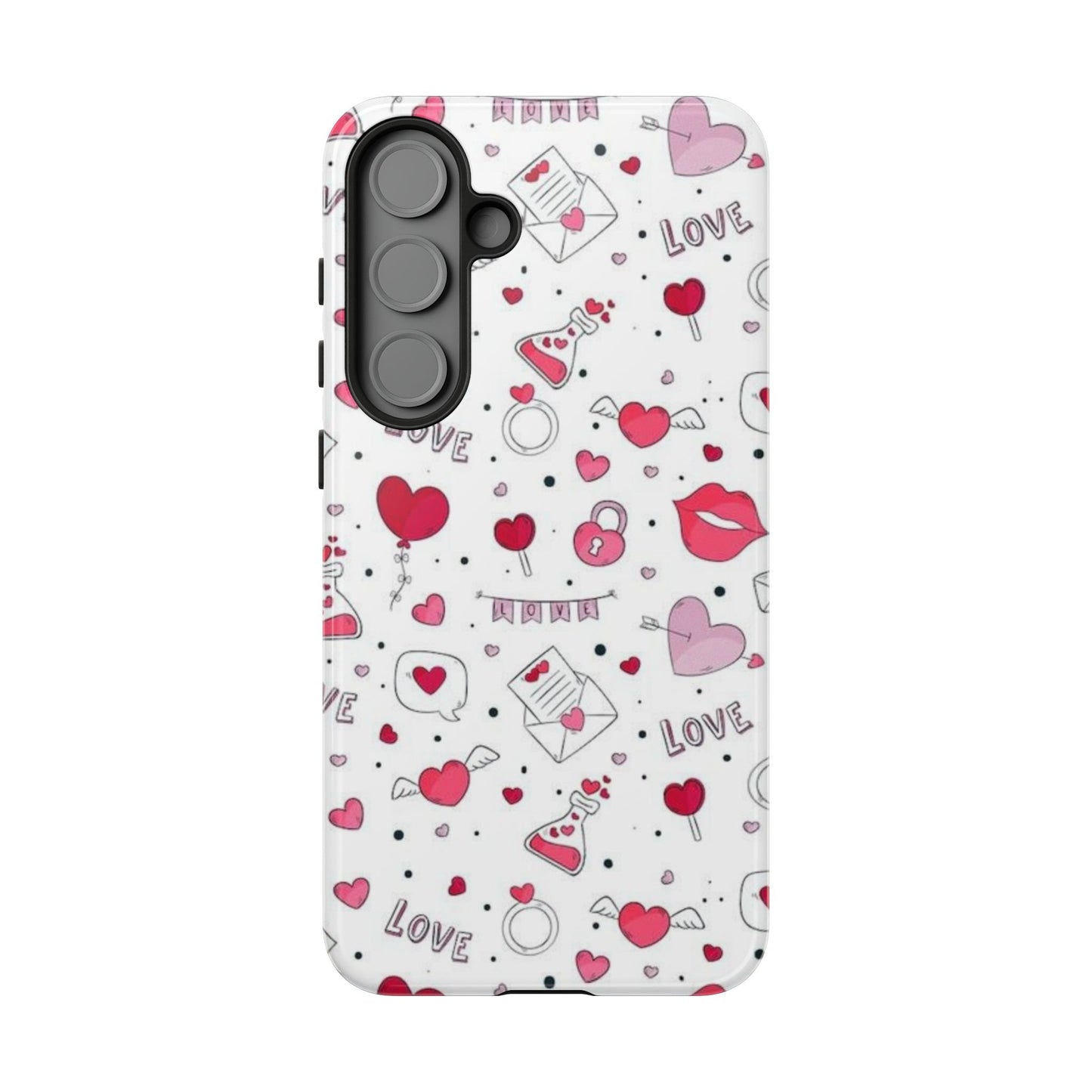 Samsung Galaxy Case: Romantic Love-Inspired Icons Case