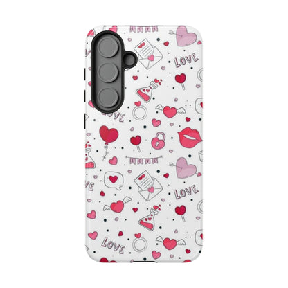Samsung Galaxy Case: Romantic Love-Inspired Icons Case