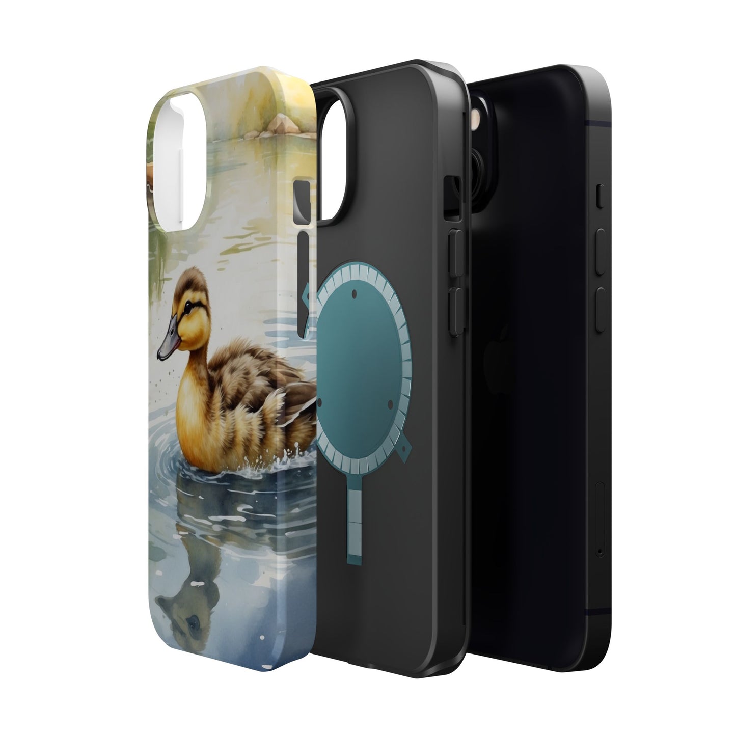 Graceful Duck Reflection – MagSafe iPhone Case