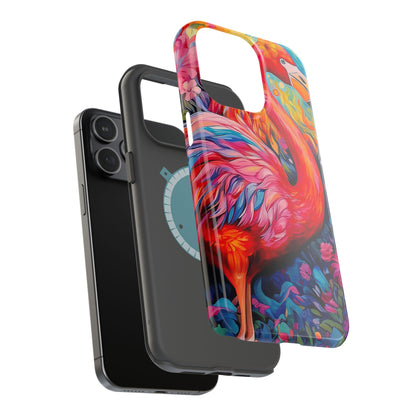 Flamingo Fiesta – Vibrant Flamingo MagSafe iPhone Cases