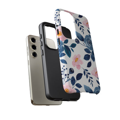 Pastel Garden Charm – Samsung Galaxy Case with Delicate Floral Design