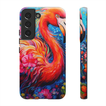 Tropical Elegance – Flamingo Samsung Galaxy Phone Case