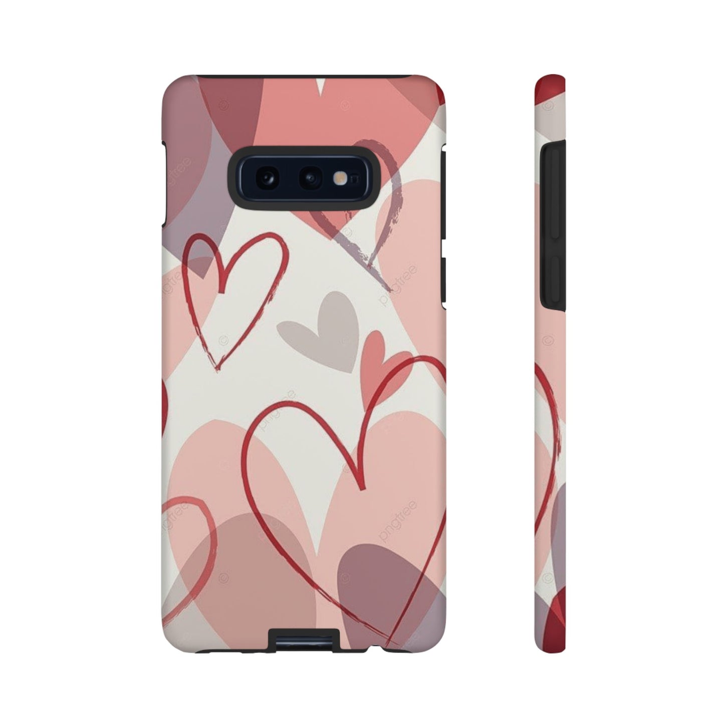 Romantic Red Hearts Samsung Galaxy Case