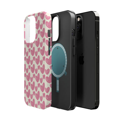 Heartfelt Pattern MagSafe iPhone Case