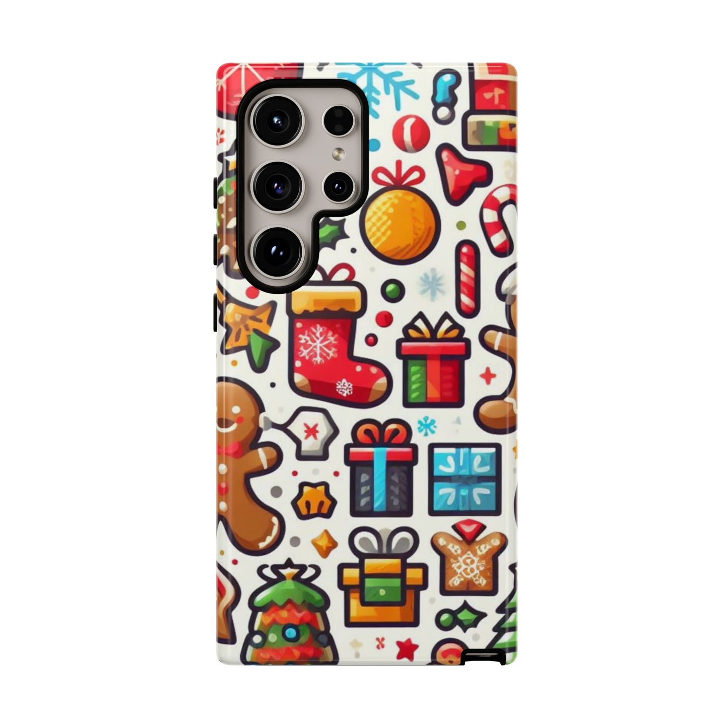 Festive Christmas Icons Pattern – Samsung Galaxy Series Case