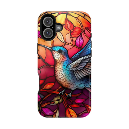 Radiant Multicolor Bird Artwork - MagSafe iPhone Case