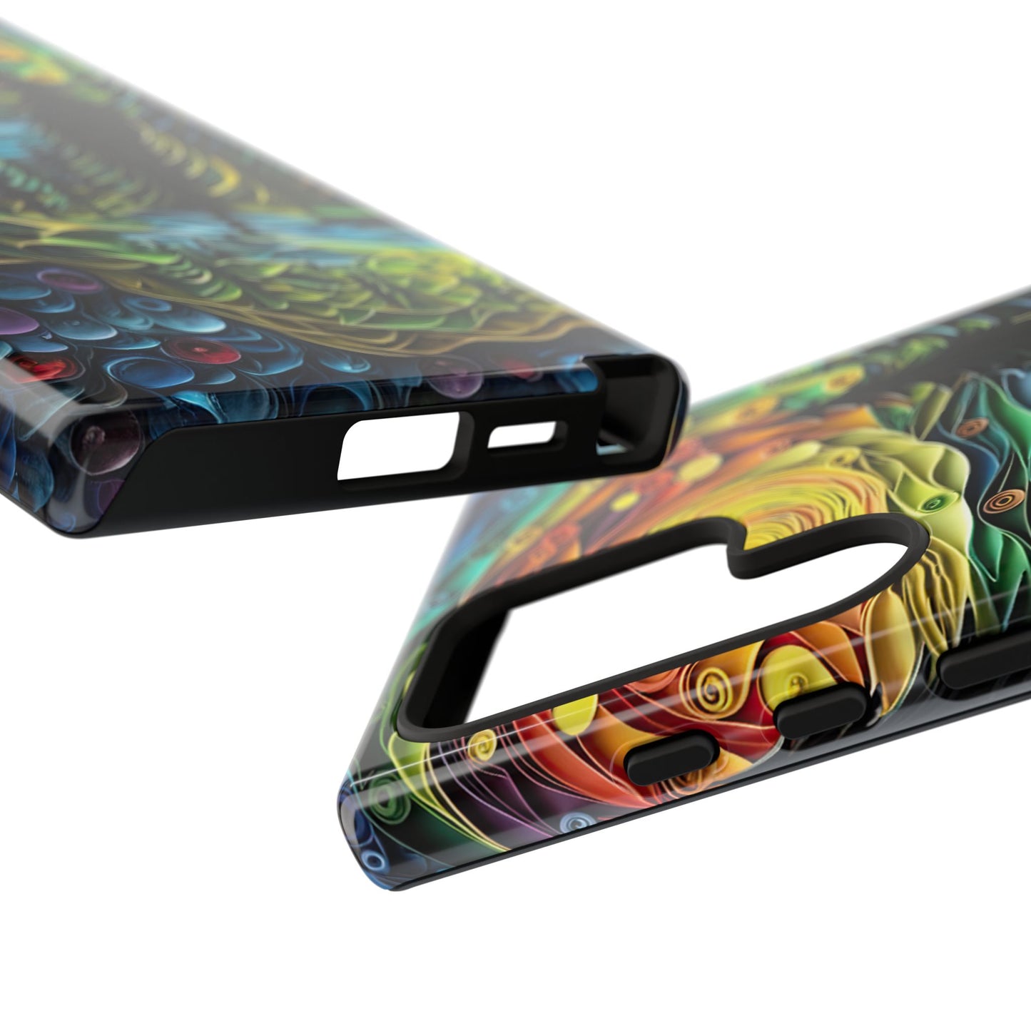 Radiant Forest Sunset Samsung Galaxy Case – Artistic Landscape Design