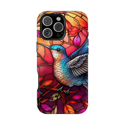 Radiant Multicolor Bird Artwork - MagSafe iPhone Case