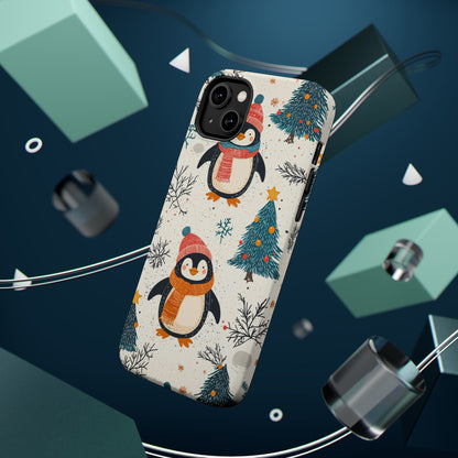 Snowy Christmas Cheer MagSafe iPhone Case