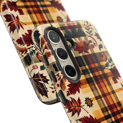 Cute Autumn Harmony Plaid Phone Case! - BOGO Cases