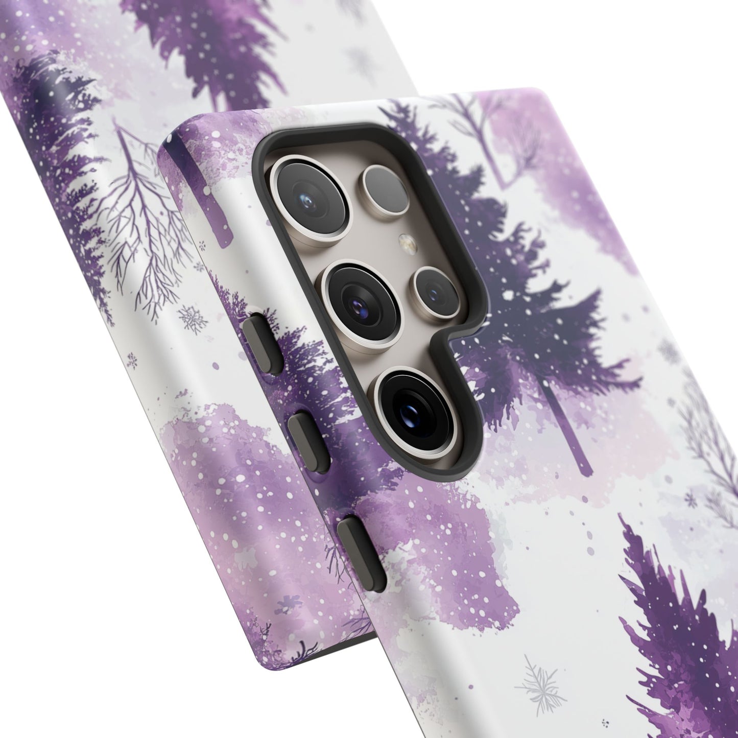 Purple Snowy Forest - Samsung Galaxy Series Case