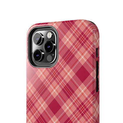 Rustic Red Plaid – iPhone Series Case