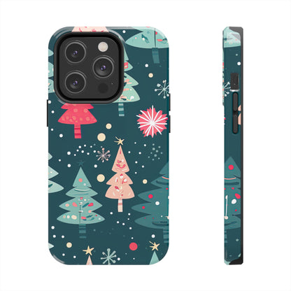 Whimsical Christmas Trees - iPhone Series Case