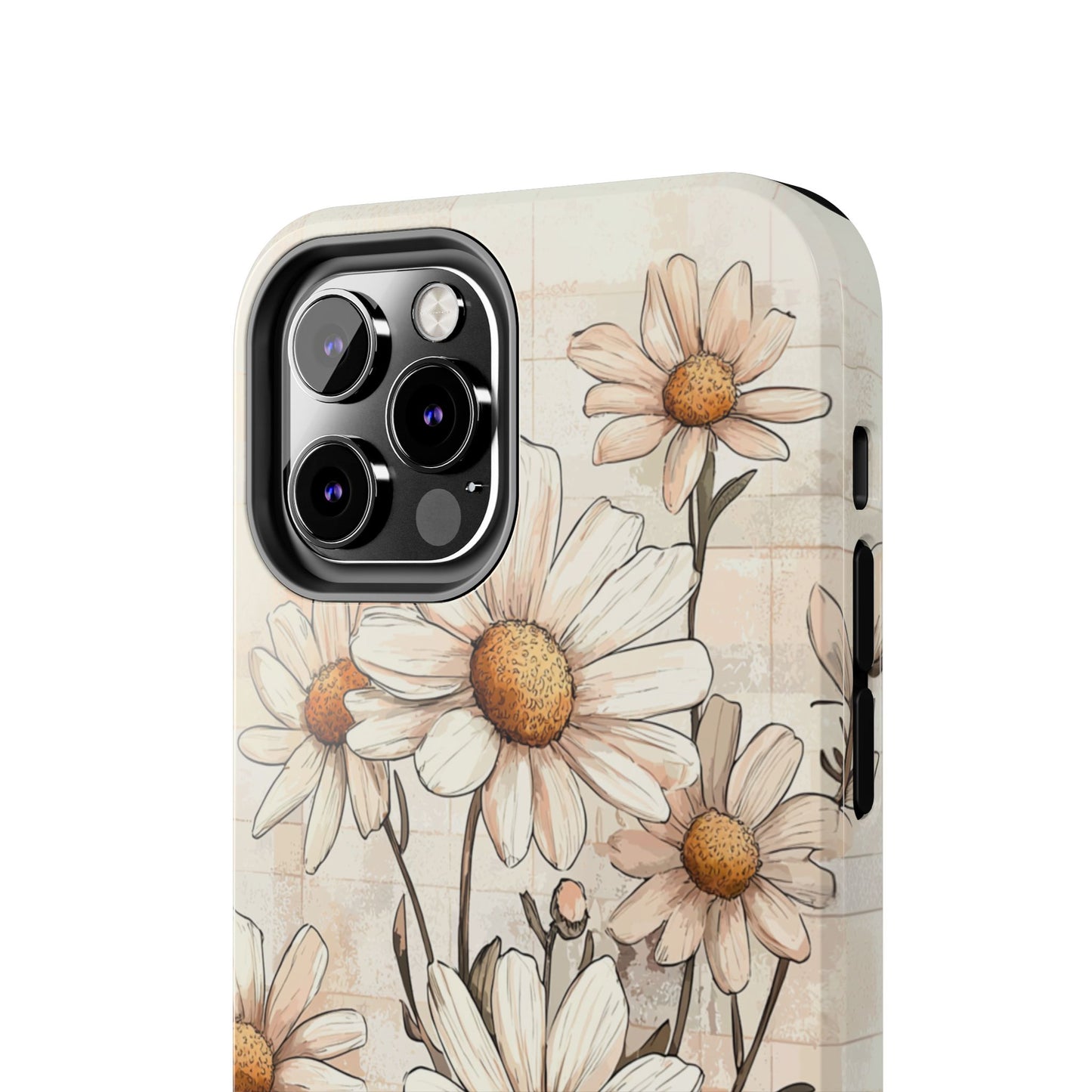 Pastel Daisy iPhone Case - Elegant Floral Protective Cover - BOGO Cases