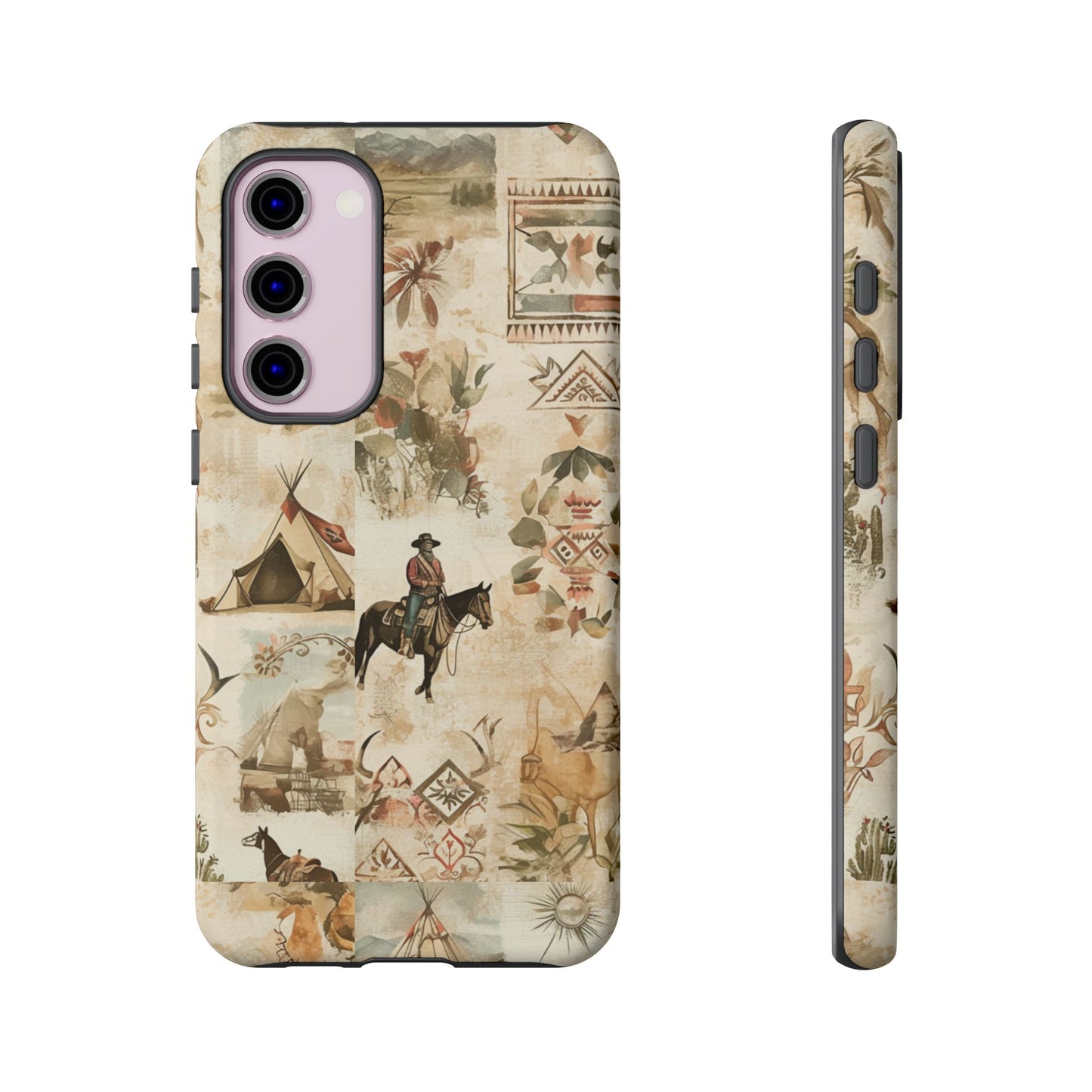 Western Collage Case | Vintage Country Aesthetic