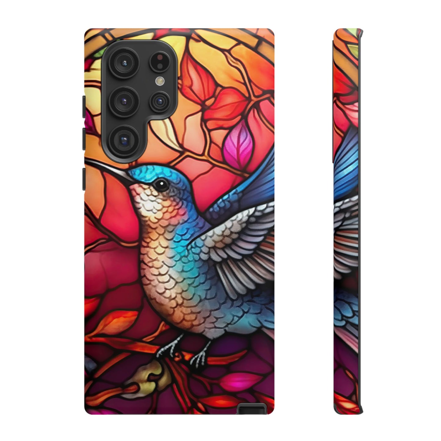 Radiant Multicolor Bird Artwork - Samsung Galaxy Case