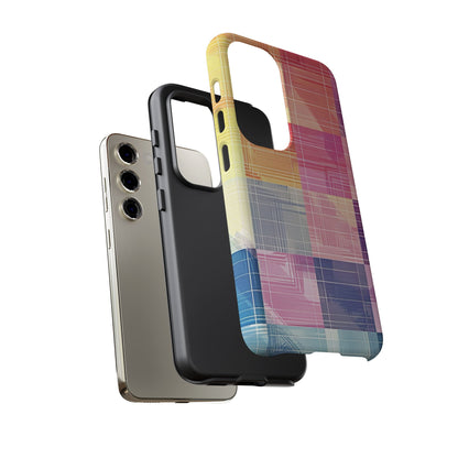 Pastel Panache Watercolor Plaid Case