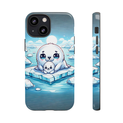 Arctic Embrace Seal iPhone Case