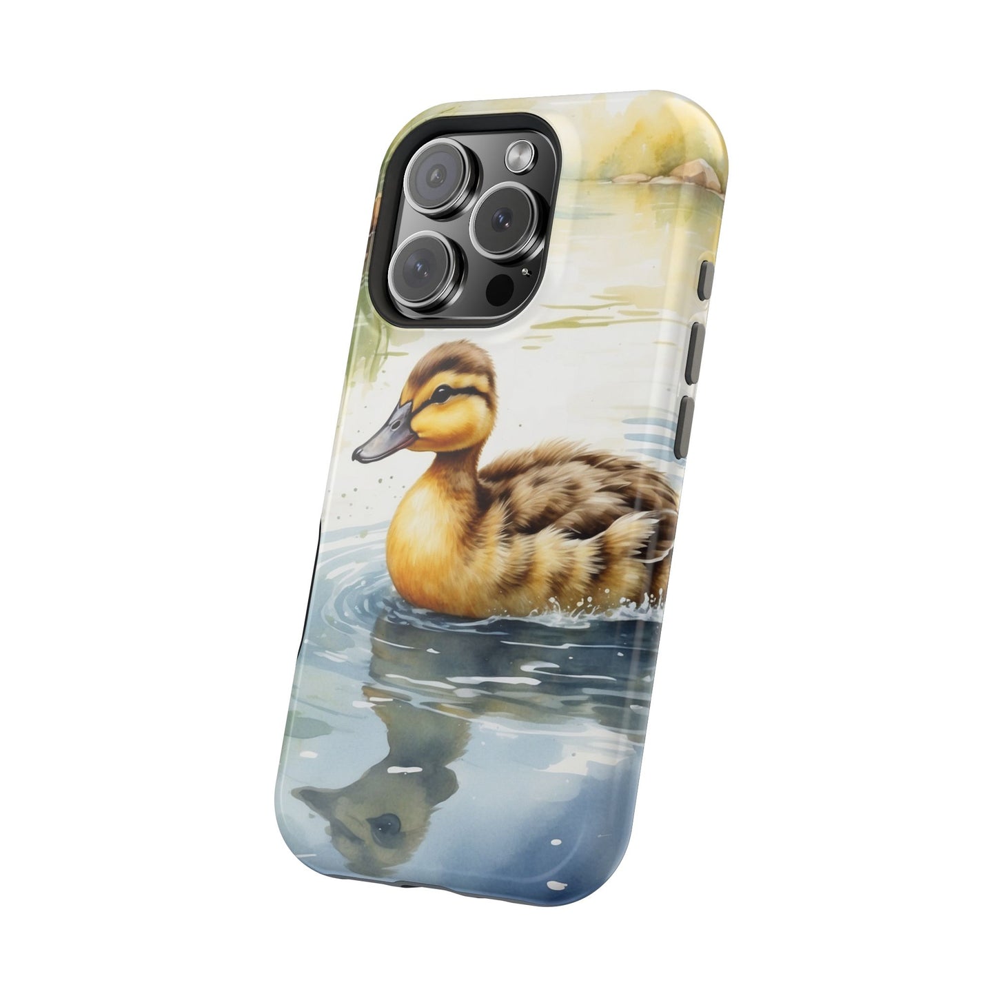 Graceful Duck Reflection – MagSafe iPhone Case