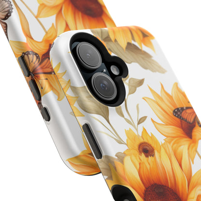 Sunflower & Monarch Garden - MagSafe iPhone Series Case