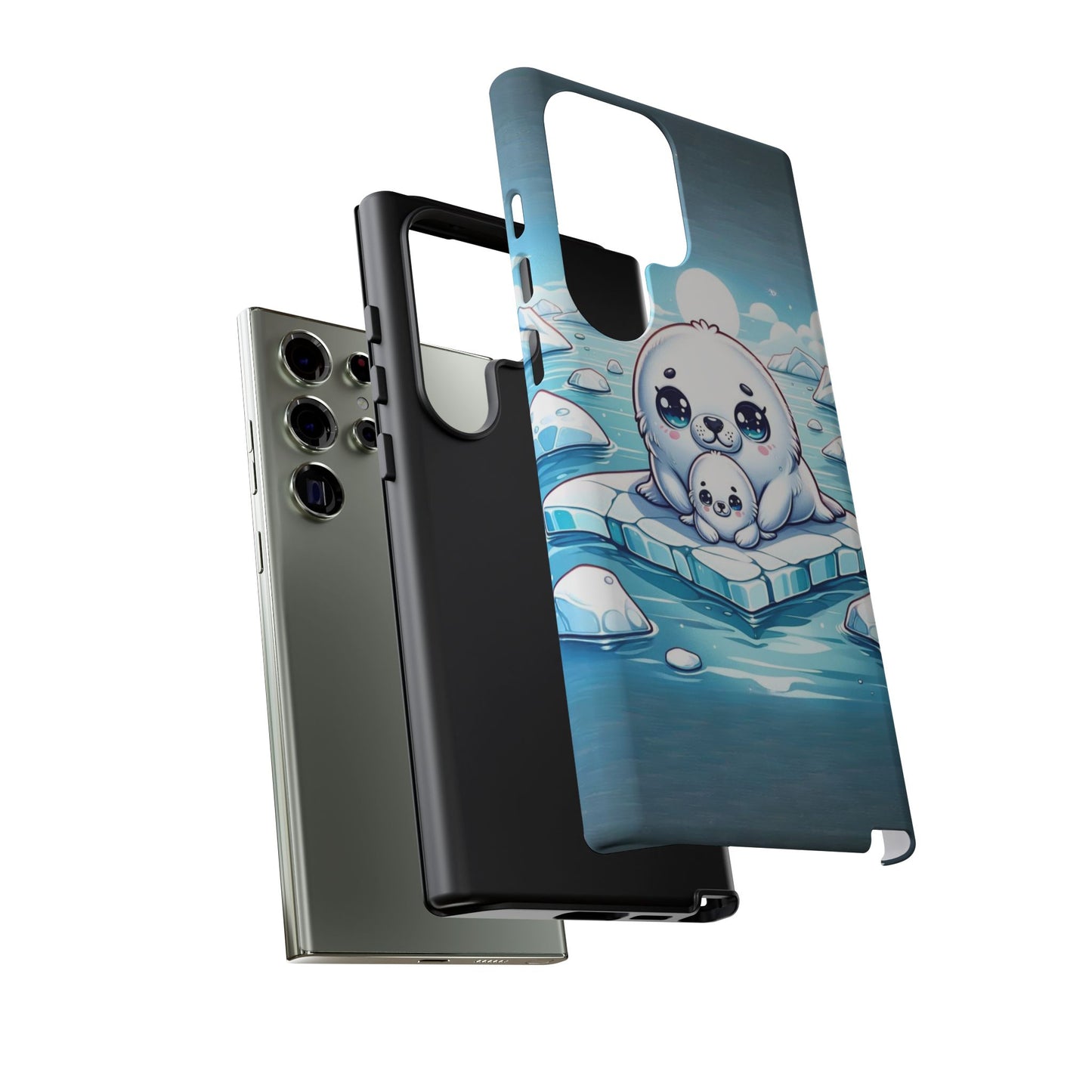 Arctic Embrace Seal iPhone Case