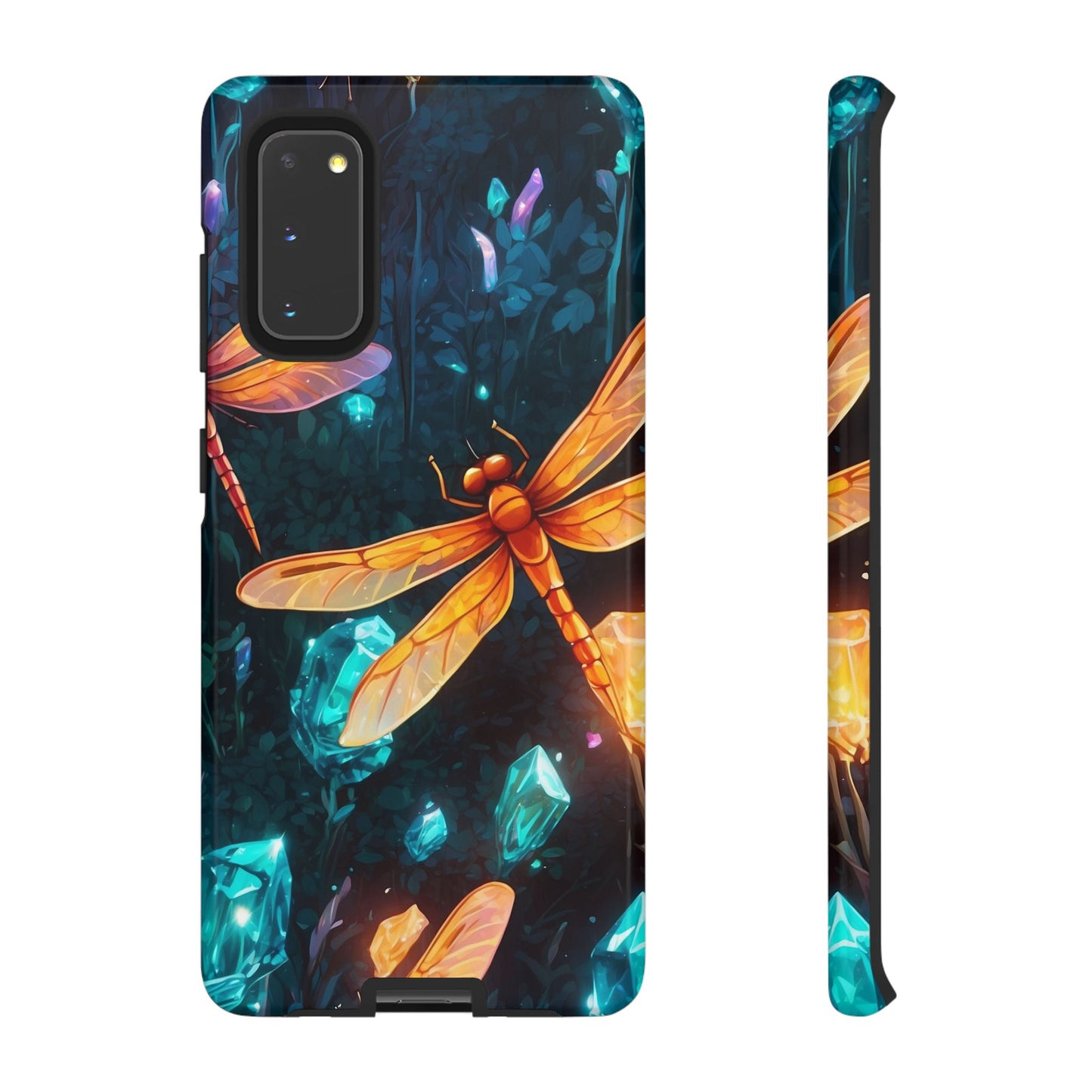 Mystical Dragonflies & Crystals – Samsung Galaxy Series Case