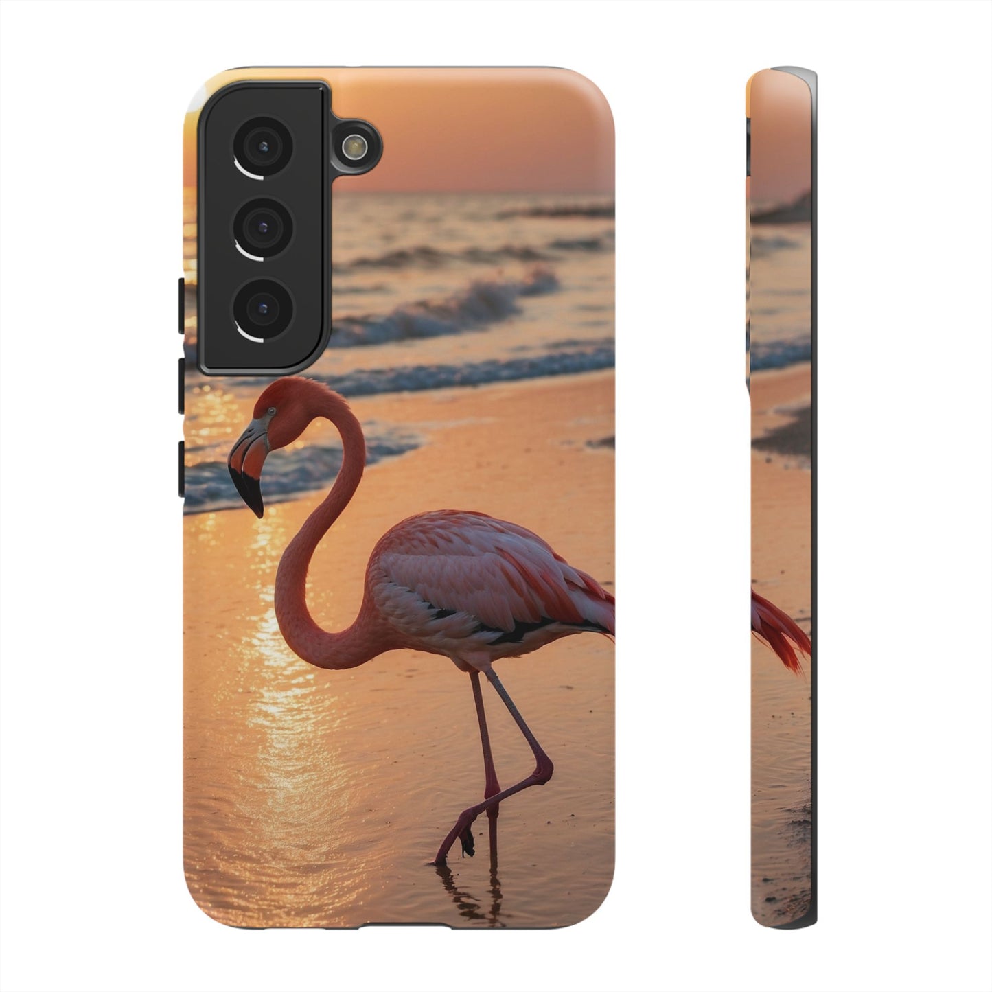 Island Beauty – Flamingo Samsung Galaxy Case