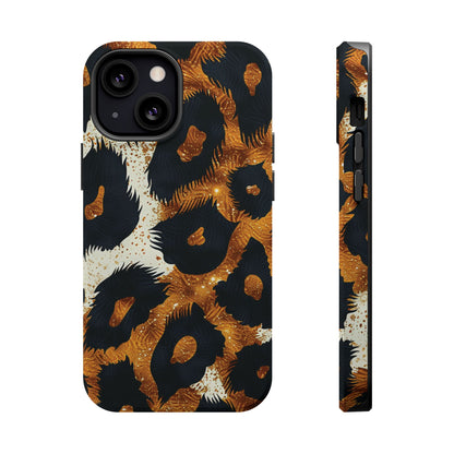 Safari Noir Gold Leopard iPhone Case