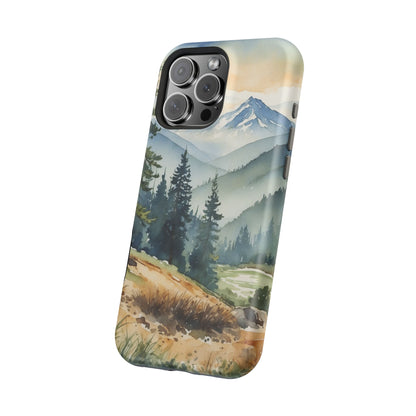 Tranquil Mountain Escape - MagSafe iPhone Case