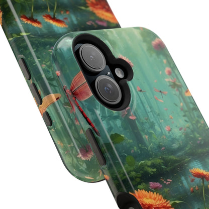 Enchanted Forest Dragonflies & Blossoms – MagSafe iPhone Series Case