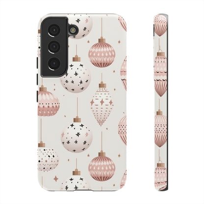 Blush Pink Holiday Ornaments - Samsung Galaxy Series Case