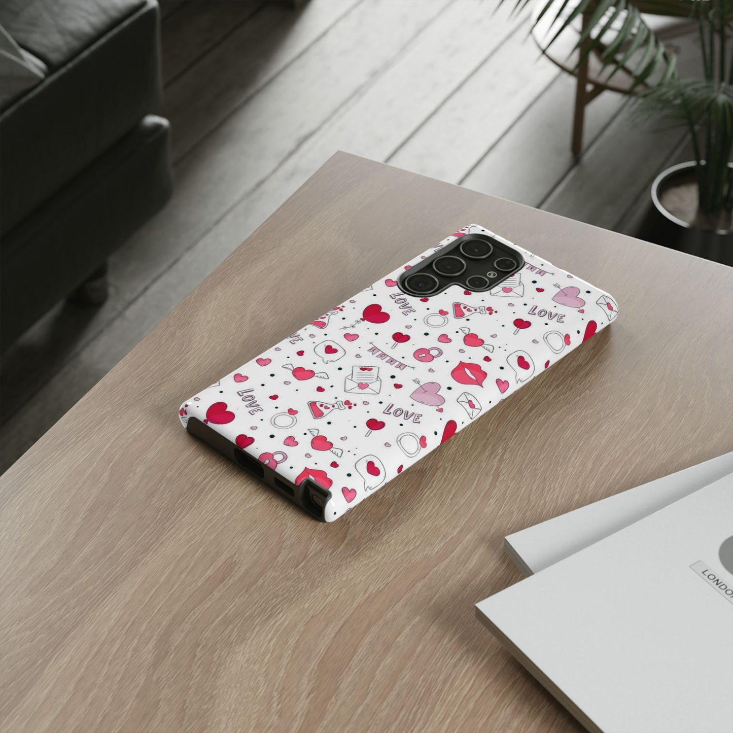 Samsung Galaxy Case: Romantic Love-Inspired Icons Case