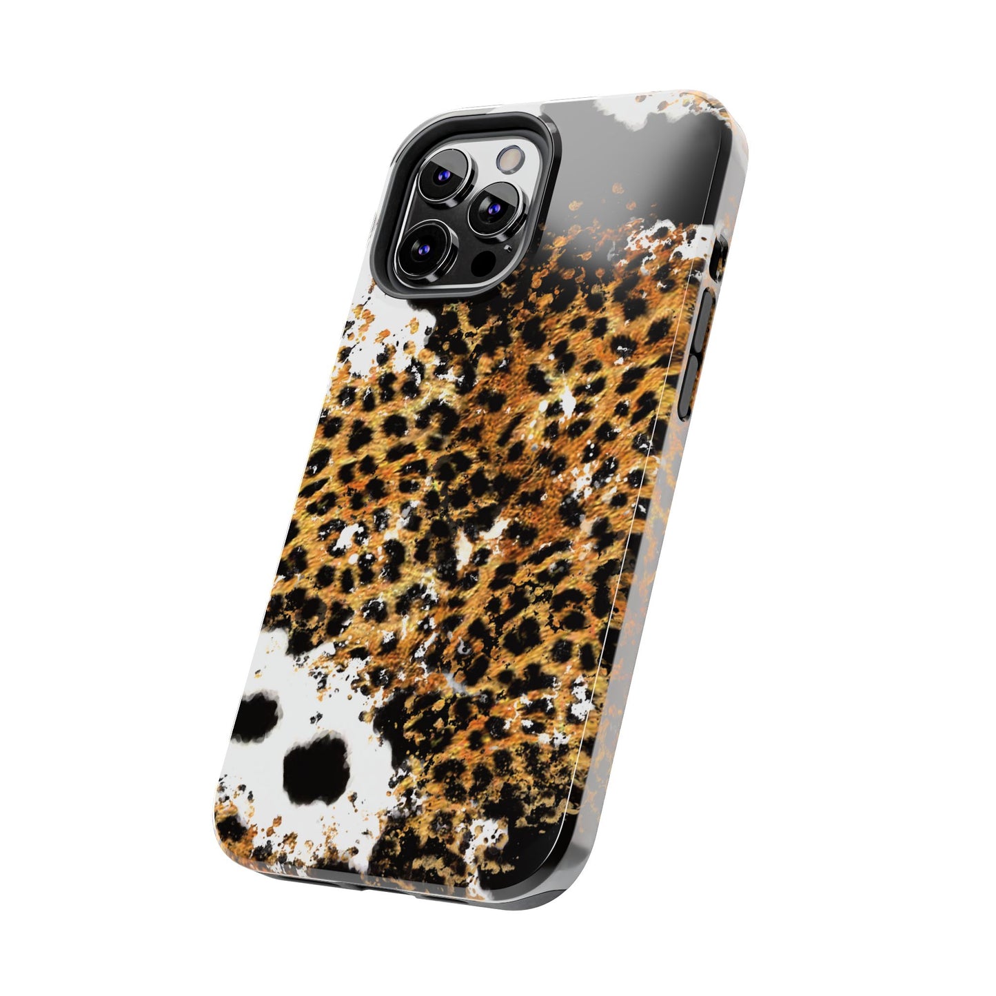 Bold Leopard Ink Splash - iPhone Series Case