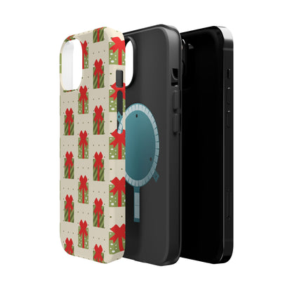 Festive Holiday Gift Pattern - MagSafe iPhone Series Case