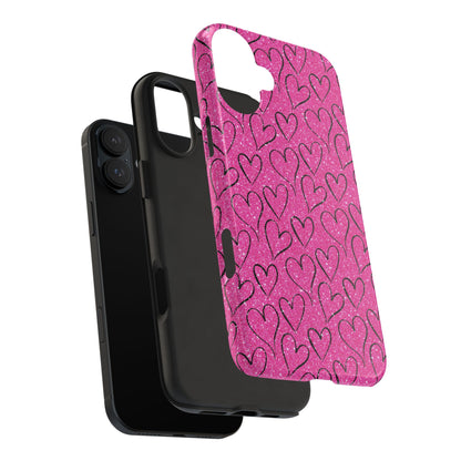 Heartfelt Glam iPhone Case