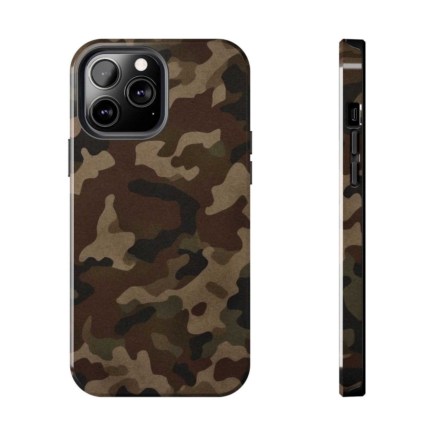 Classic Camouflage iPhone Case – Rugged Woodland Camo Protection