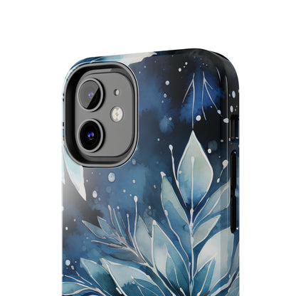 Winter’s Embrace – Blue Snowflake Samsung Galaxy Case