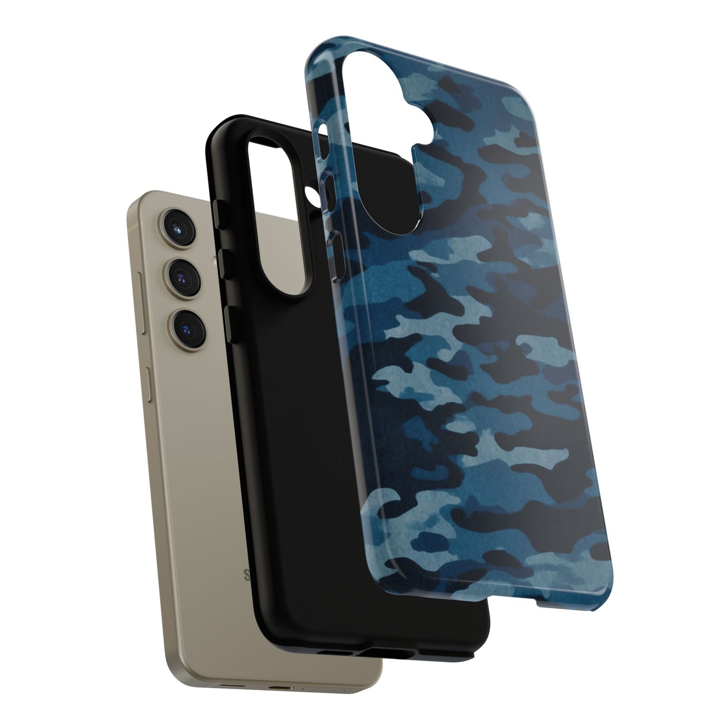 Classic Light Brown Camouflage – Premium Samsung Galaxy Case, Rugged and Stylish