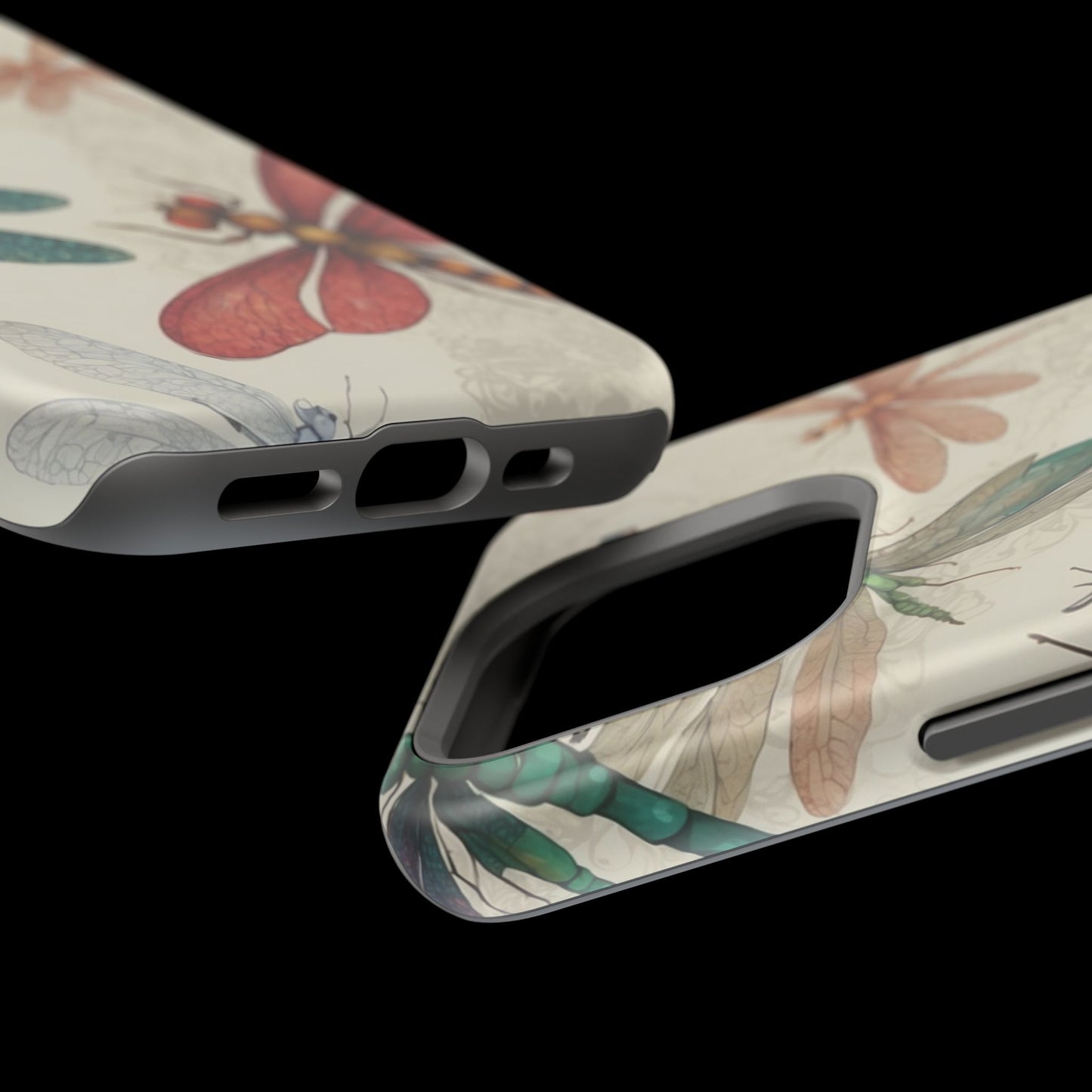 Vintage Dragonfly Garden – MagSafe iPhone Series Case