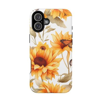 Sunflower & Monarch Garden - MagSafe iPhone Series Case