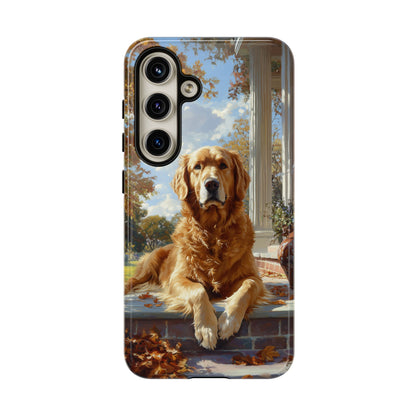 Golden Retriever Autumn Serenity - Samsung Galaxy Series Case