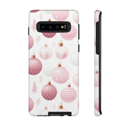 Samsung Galaxy Case: Merry in Pink – Christmas Balls