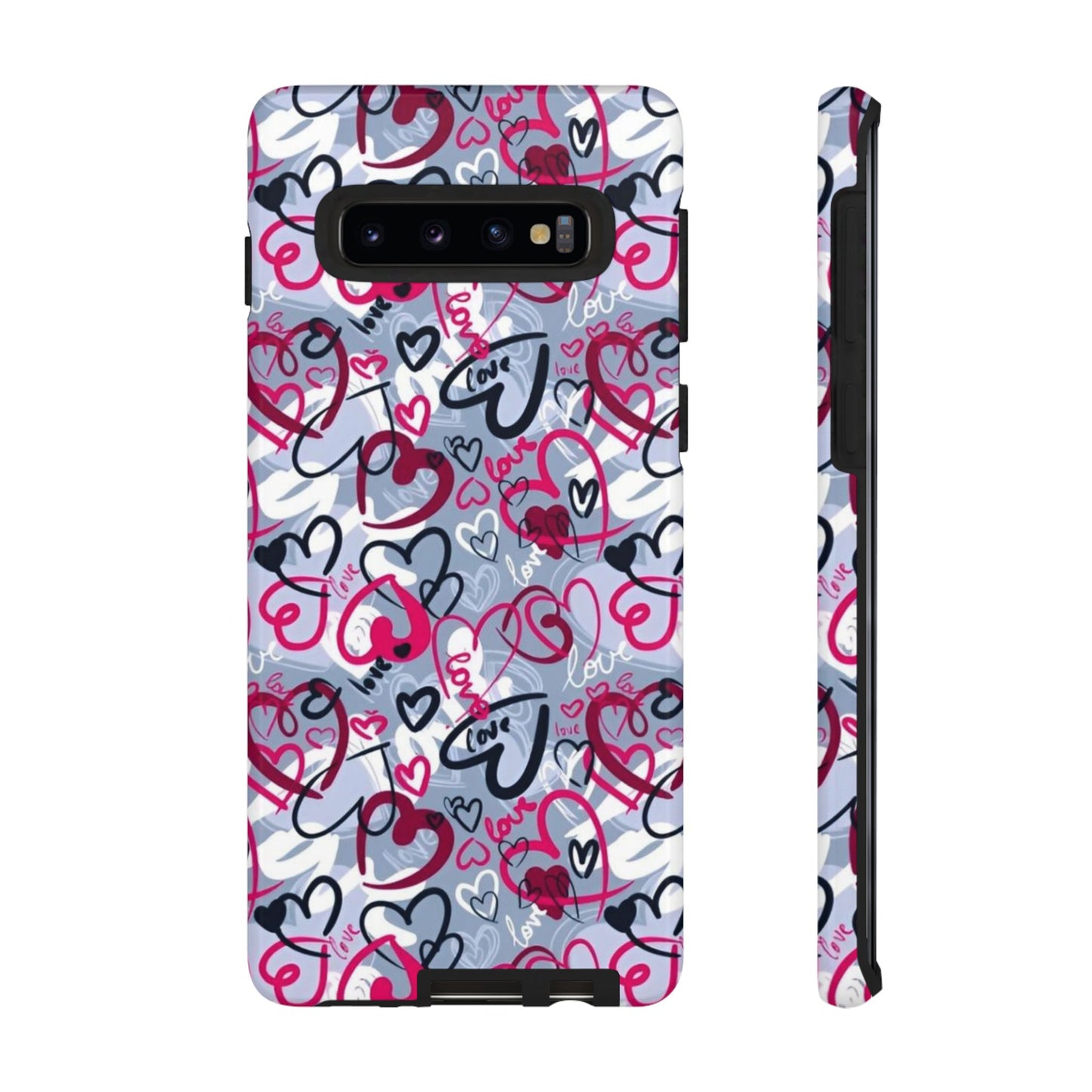 Graffiti Love Hearts Samsung Galaxy Case