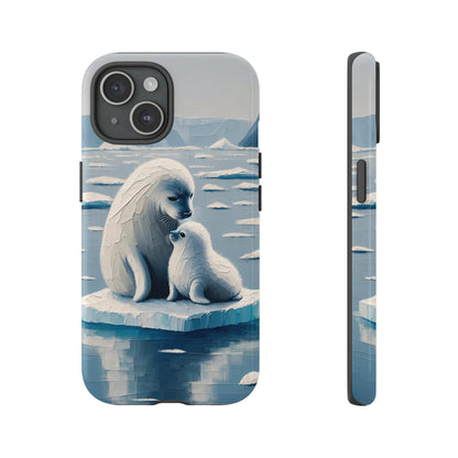 Arctic Serenity Seal iPhone Case