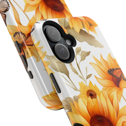 Sunflower & Monarch Garden - MagSafe iPhone Series Case