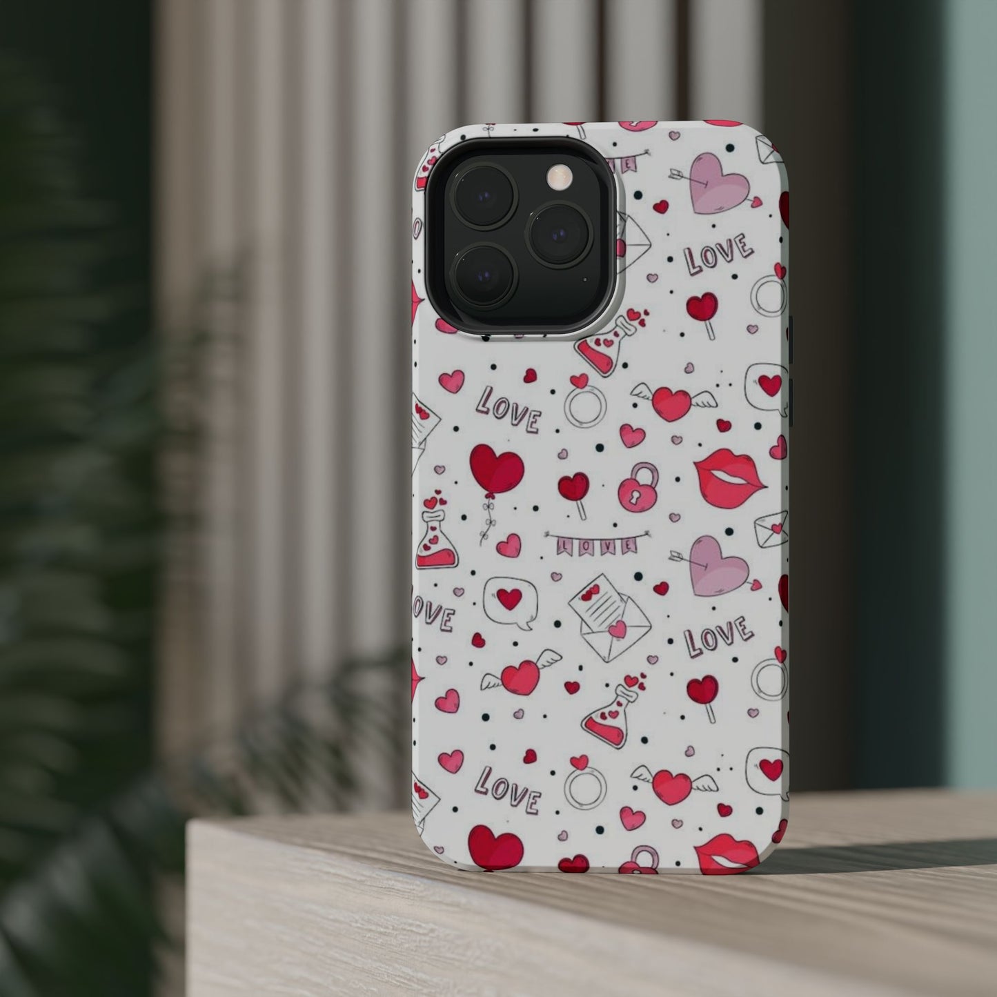 MagSafe Case: Romantic Love-Inspired Icons Case