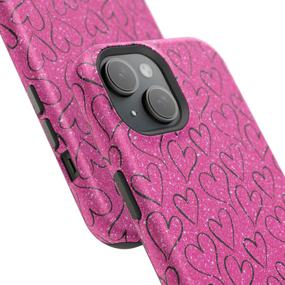 Heartfelt Glam MagSafe iPhone Case