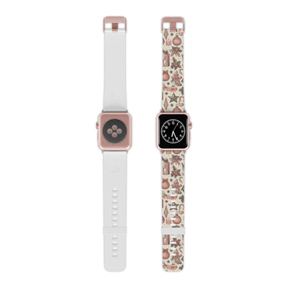  Pink Christmas Magic Apple Watch Band