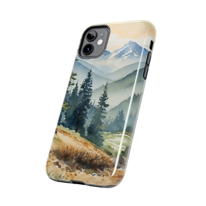 Tranquil Mountain Escape - iPhone Case